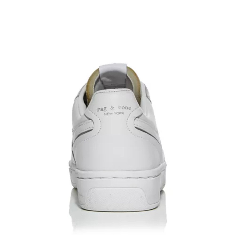 NWT Rag & Bone Retro Court White Sneakers Size 6.5 - Picture 3 of 8